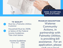 Palmetto Utilities Bill Assistance Available 